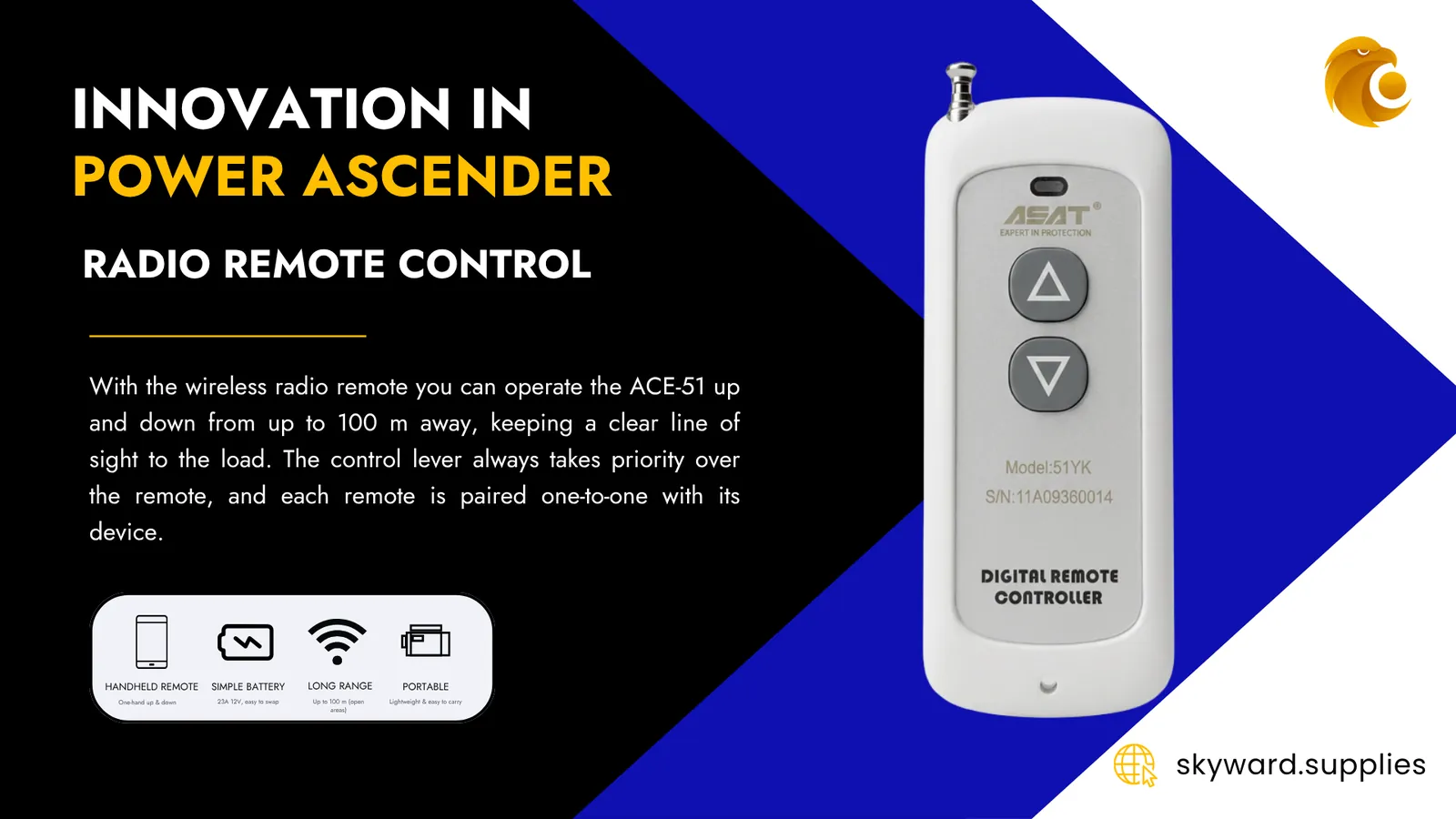 ACE-51 Ultralight Power Ascender — product overview — page 5